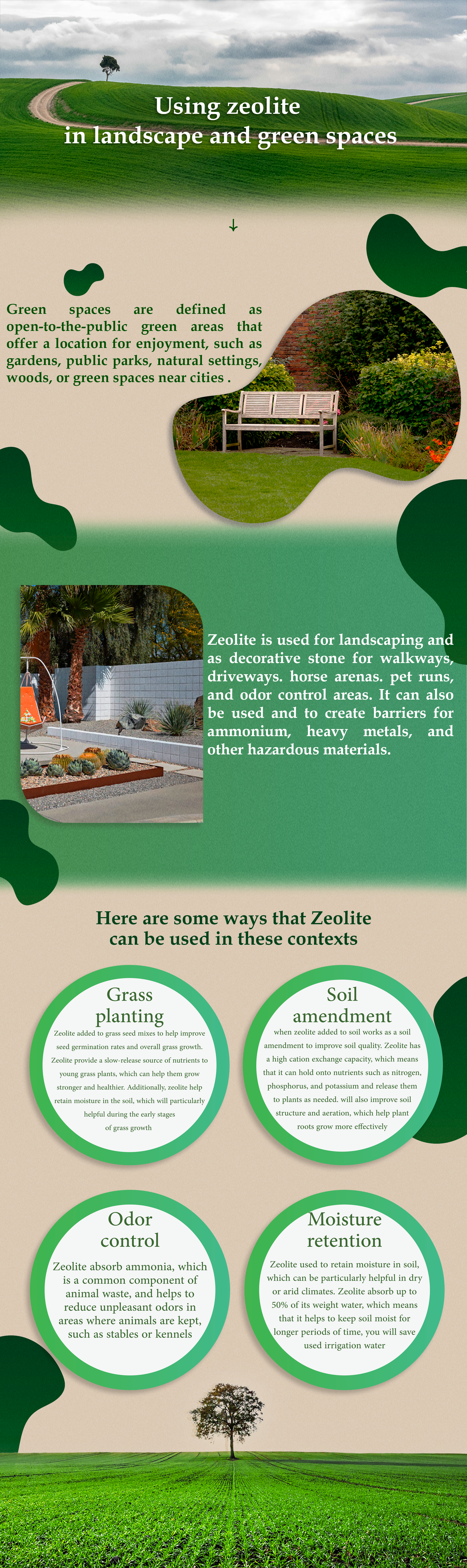 Using zeolite in landscape EN